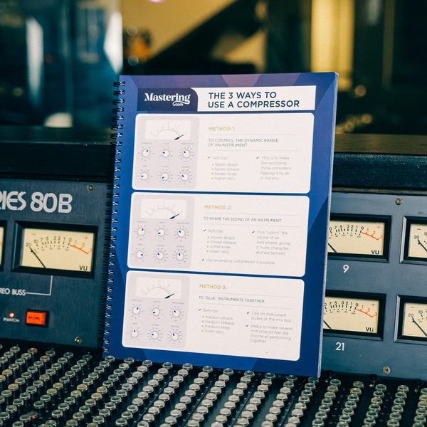 Mixing and Mastering Cheat Sheet Binder